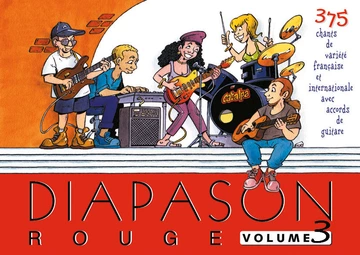 Diapason rouge Volume 3 : 375 chants de variétés française et internationales Visual